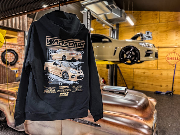 "WARZONE" Hooded Jumper