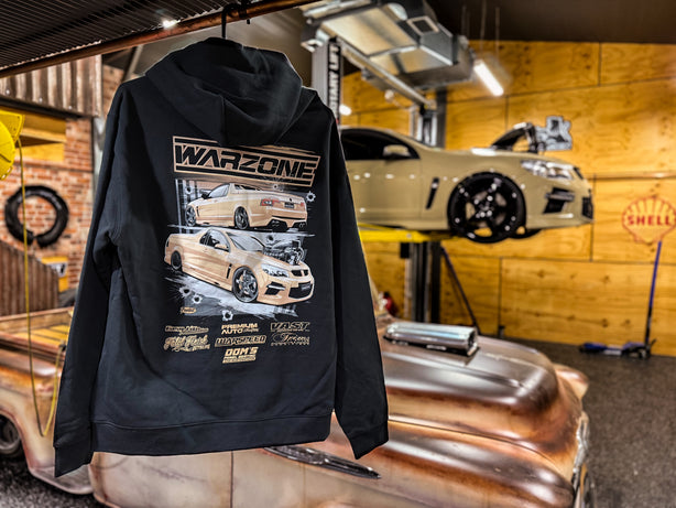 "WARZONE" Hooded Jumper
